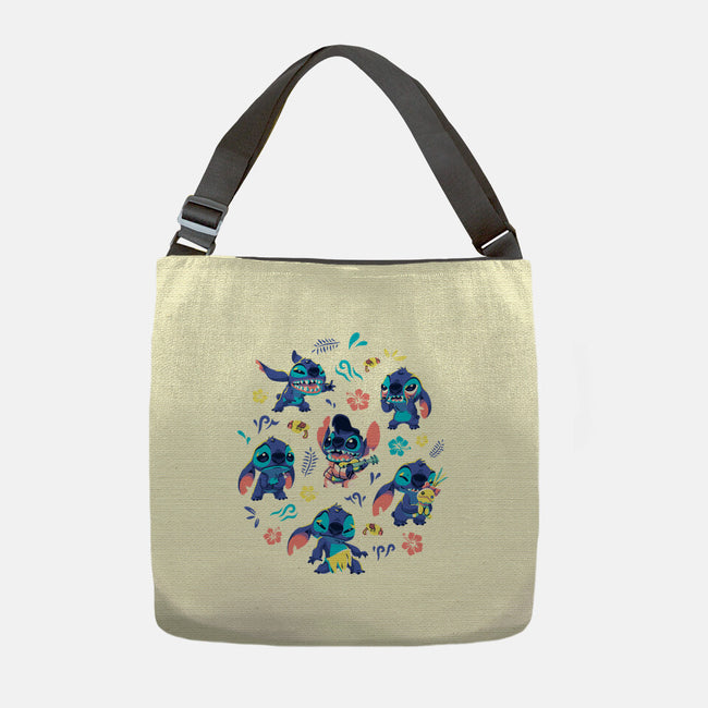 An Alien's Day-None-Adjustable Tote-Bag-Geekydog