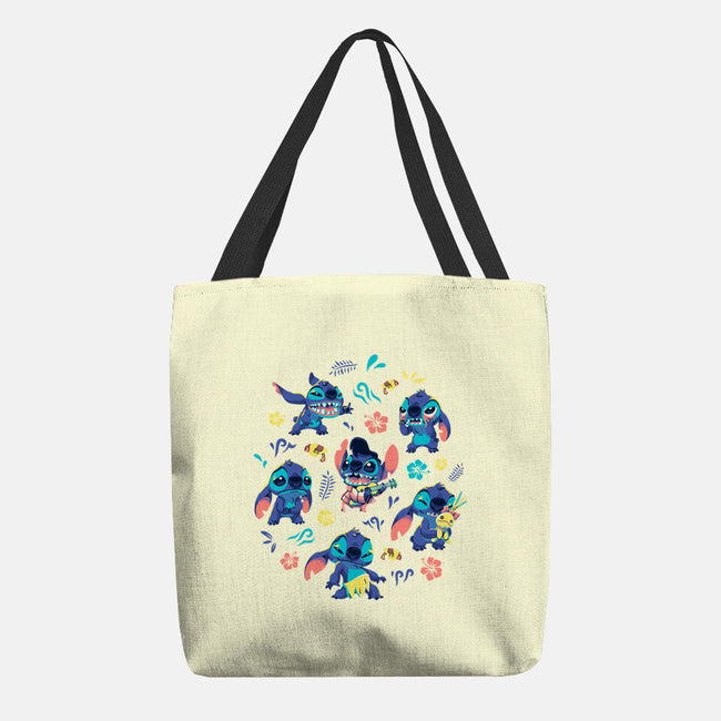 An Alien's Day-None-Basic Tote-Bag-Geekydog