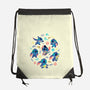 An Alien's Day-None-Drawstring-Bag-Geekydog