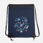 An Alien's Day-None-Drawstring-Bag-Geekydog