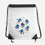 An Alien's Day-None-Drawstring-Bag-Geekydog