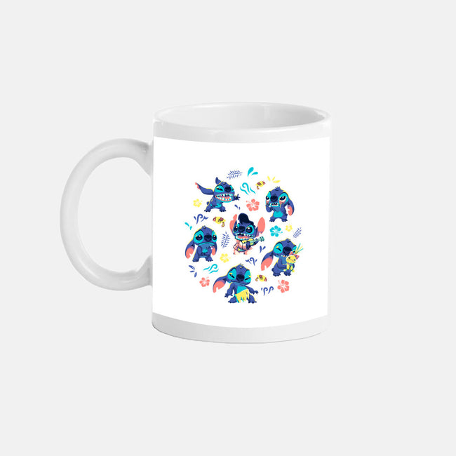 An Alien's Day-None-Mug-Drinkware-Geekydog