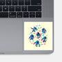 An Alien's Day-None-Glossy-Sticker-Geekydog