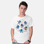 An Alien's Day-Mens-Basic-Tee-Geekydog