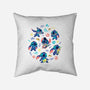 An Alien's Day-None-Removable Cover w Insert-Throw Pillow-Geekydog