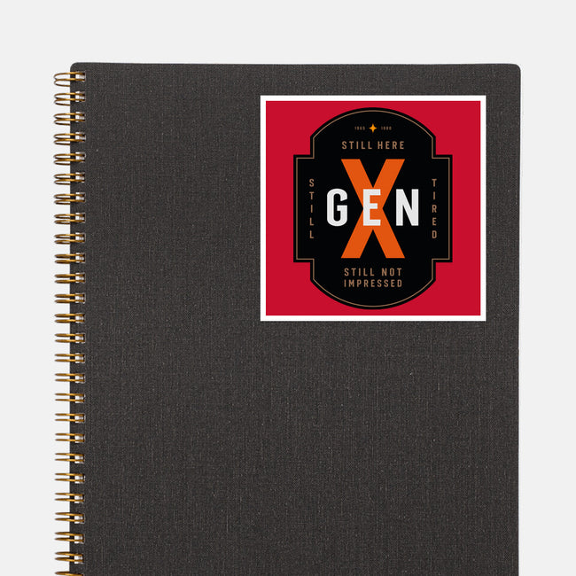 Still Not Impressed-None-Glossy-Sticker-BadBox