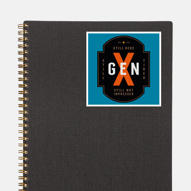 Still Not Impressed-None-Glossy-Sticker-BadBox