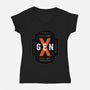 Still Not Impressed-Womens-V-Neck-Tee-BadBox
