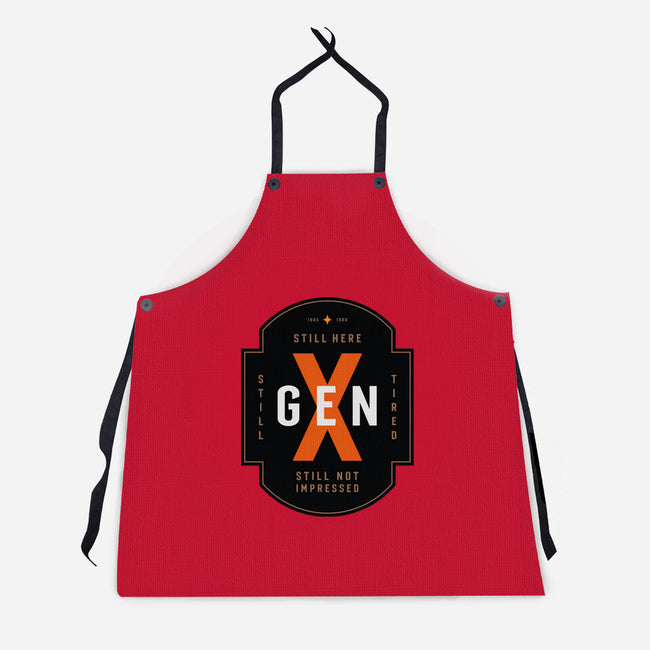 Still Not Impressed-Unisex-Kitchen-Apron-BadBox