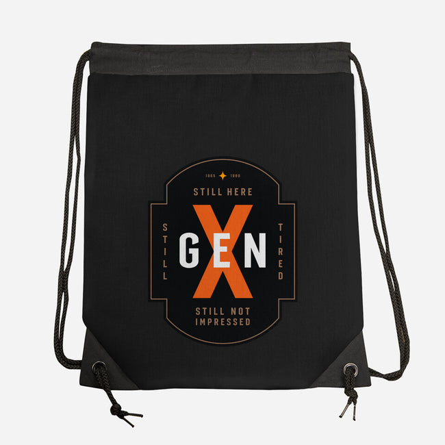 Still Not Impressed-None-Drawstring-Bag-BadBox