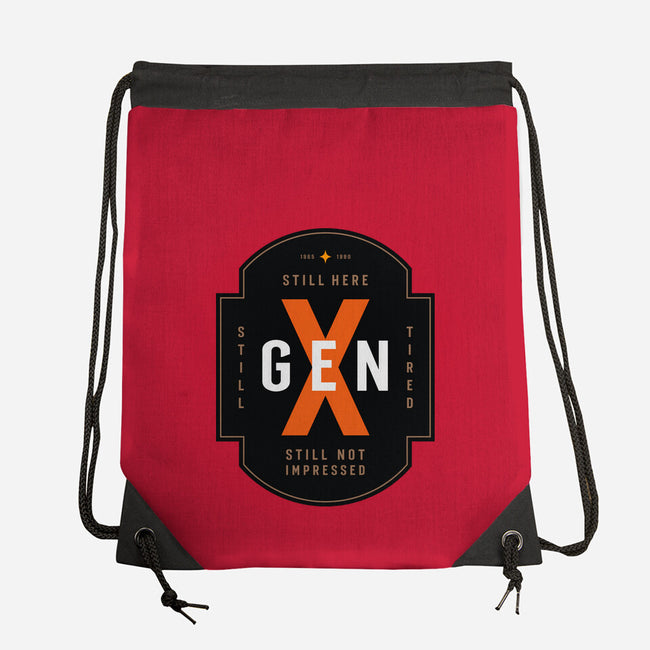 Still Not Impressed-None-Drawstring-Bag-BadBox