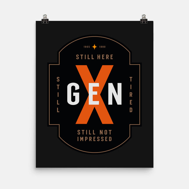 Still Not Impressed-None-Matte-Poster-BadBox