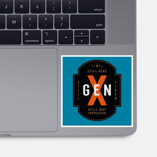 Still Not Impressed-None-Glossy-Sticker-BadBox