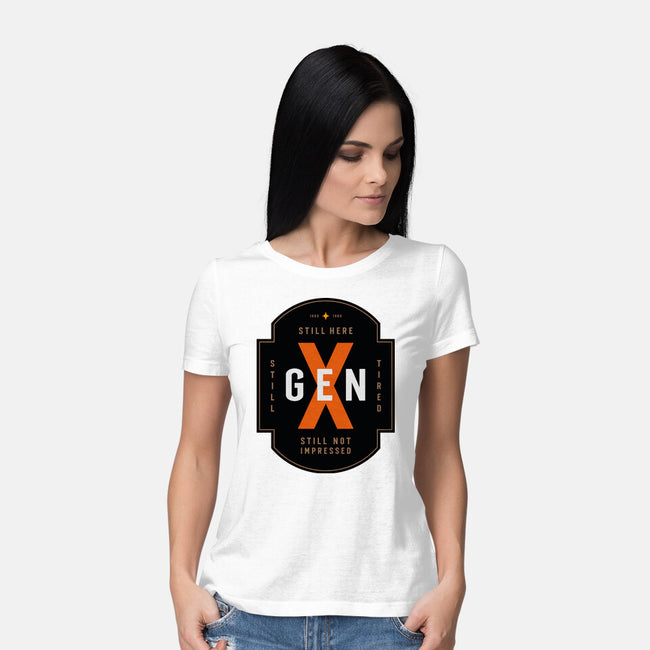 Still Not Impressed-Womens-Basic-Tee-BadBox