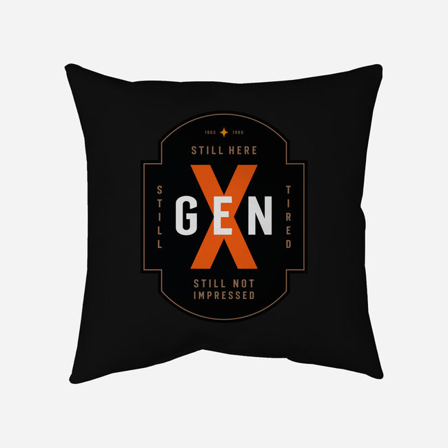 Still Not Impressed-None-Removable Cover w Insert-Throw Pillow-BadBox