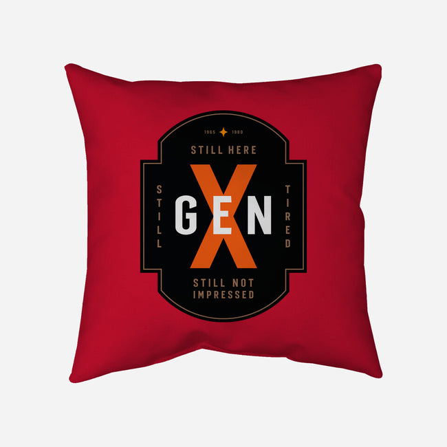 Still Not Impressed-None-Removable Cover w Insert-Throw Pillow-BadBox