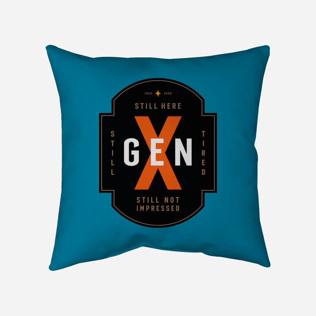 Still Not Impressed-None-Removable Cover w Insert-Throw Pillow-BadBox