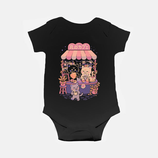 Moon Cafe-Baby-Basic-Onesie-eduely