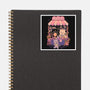 Moon Cafe-None-Glossy-Sticker-eduely