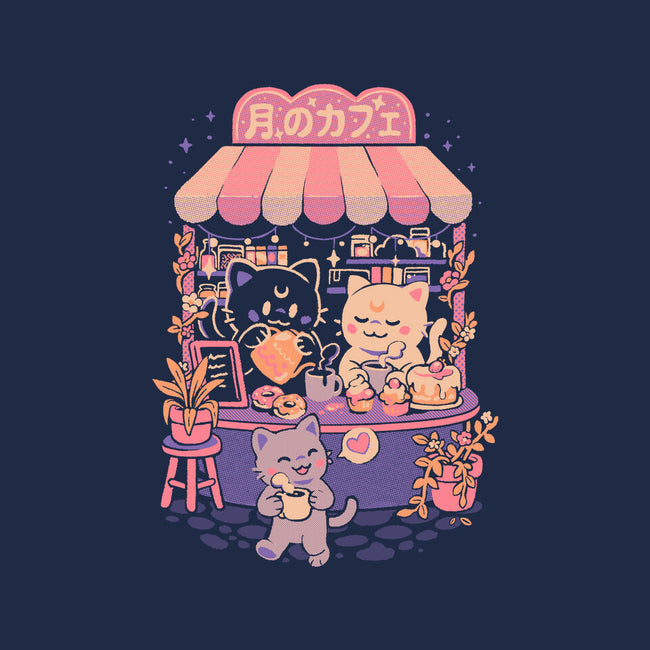 Moon Cafe-Unisex-Pullover-Sweatshirt-eduely