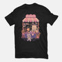 Moon Cafe-Womens-Fitted-Tee-eduely