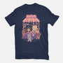 Moon Cafe-Womens-Fitted-Tee-eduely