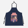 Moon Cafe-Unisex-Kitchen-Apron-eduely