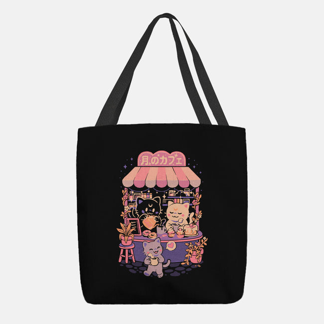 Moon Cafe-None-Basic Tote-Bag-eduely