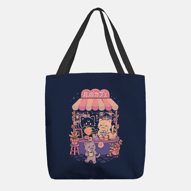 Moon Cafe-None-Basic Tote-Bag-eduely