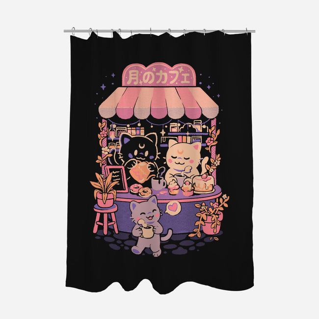 Moon Cafe-None-Polyester-Shower Curtain-eduely
