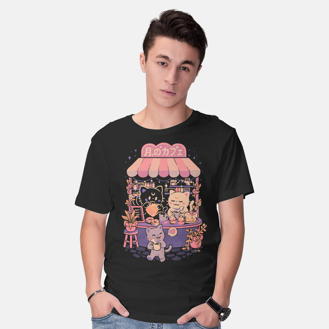 Moon Cafe-Mens-Basic-Tee-eduely