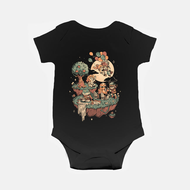 Chrono Island-Baby-Basic-Onesie-eduely