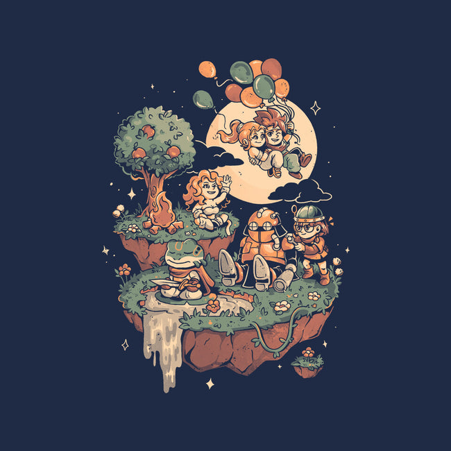 Chrono Island-Mens-Heavyweight-Tee-eduely