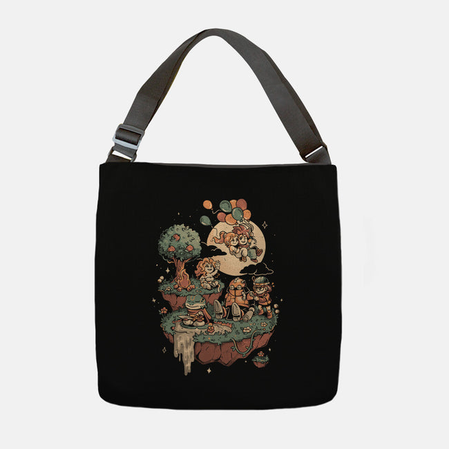 Chrono Island-None-Adjustable Tote-Bag-eduely