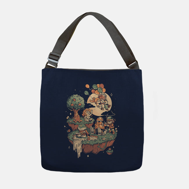 Chrono Island-None-Adjustable Tote-Bag-eduely