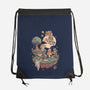Chrono Island-None-Drawstring-Bag-eduely