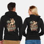 Chrono Island-Unisex-Zip-Up-Sweatshirt-eduely
