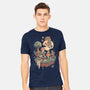 Chrono Island-Mens-Heavyweight-Tee-eduely