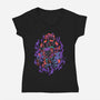 In The Hand Of Madness-Womens-V-Neck-Tee-Estudio Horta