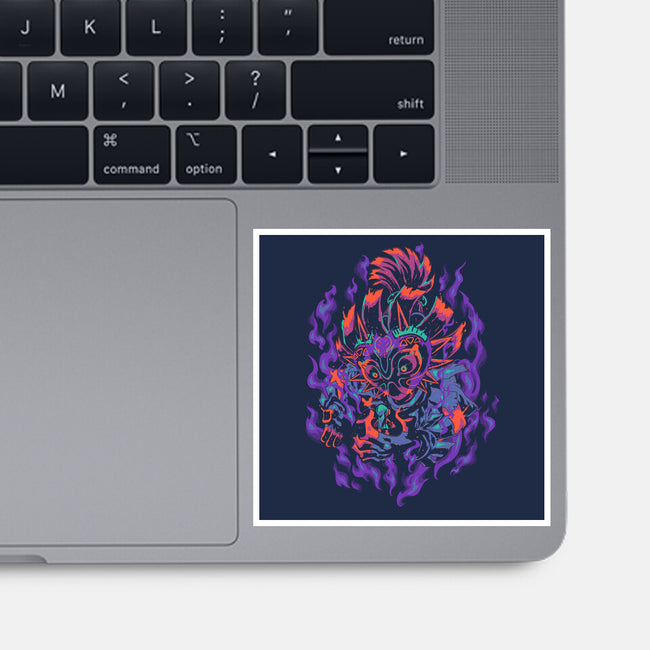 In The Hand Of Madness-None-Glossy-Sticker-Estudio Horta