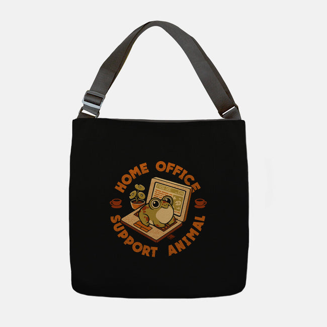 Home Office Support Animal Frog-None-Adjustable Tote-Bag-worlddominationforcats