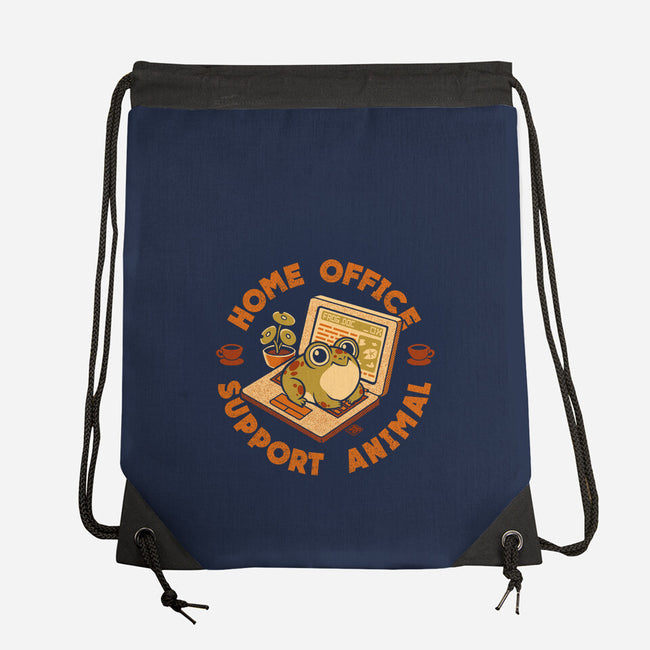 Home Office Support Animal Frog-None-Drawstring-Bag-worlddominationforcats