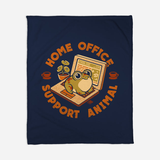Home Office Support Animal Frog-None-Fleece-Blanket-worlddominationforcats