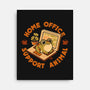 Home Office Support Animal Frog-None-Stretched-Canvas-worlddominationforcats