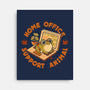 Home Office Support Animal Frog-None-Stretched-Canvas-worlddominationforcats