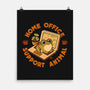 Home Office Support Animal Frog-None-Matte-Poster-worlddominationforcats