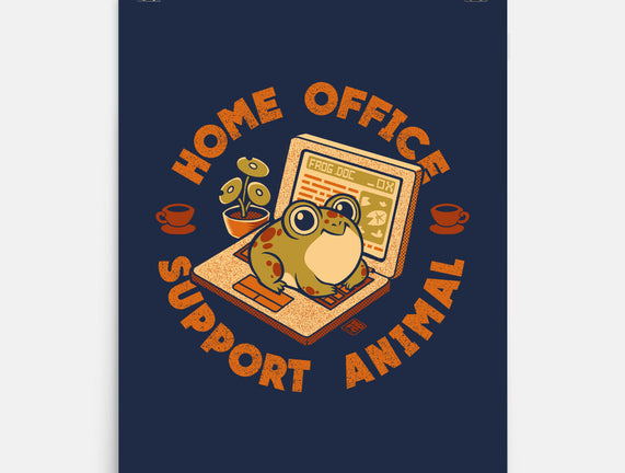 Home Office Support Animal Frog