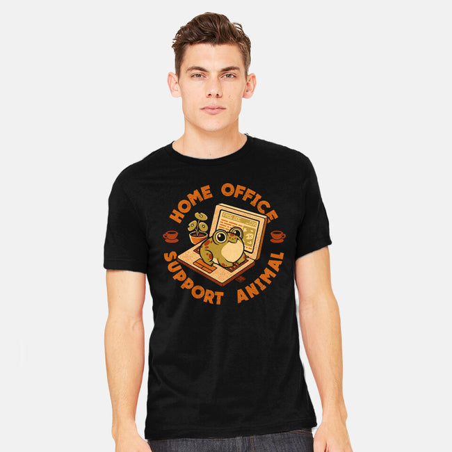 Home Office Support Animal Frog-Mens-Heavyweight-Tee-worlddominationforcats