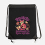 Reality Ruins My Life-None-Drawstring-Bag-worlddominationforcats
