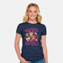 Reality Ruins My Life-Womens-Fitted-Tee-worlddominationforcats